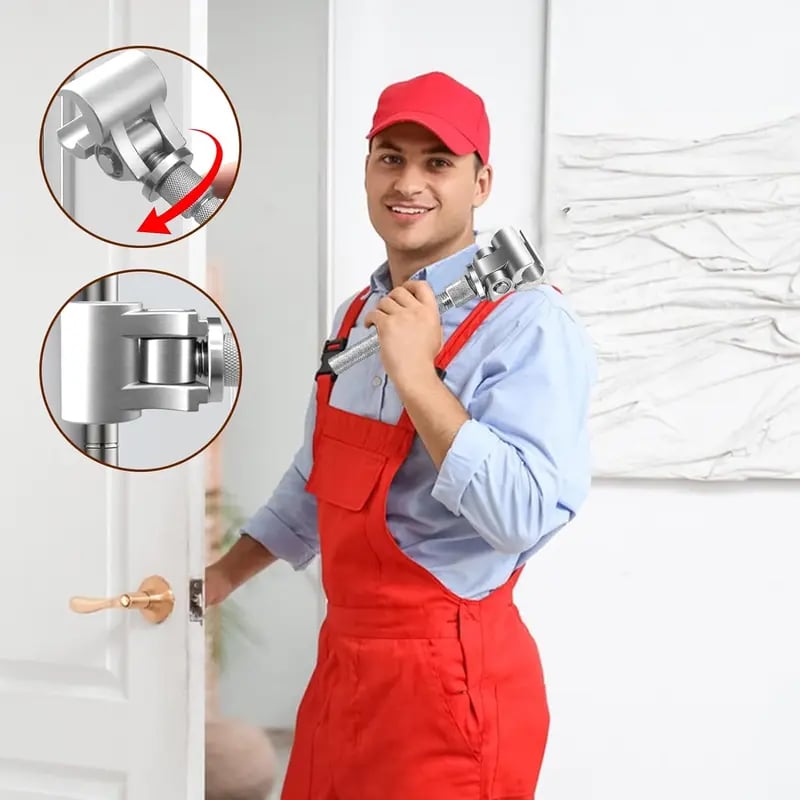🔧 Self-Adjusting Door Hinge Repair Tool – Fix Sagging Doors With A Simple Twist