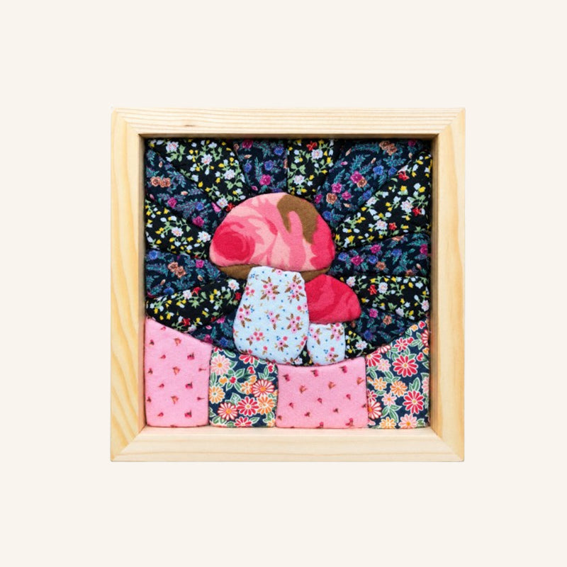 Handmade Fabric Art DIY Kit–Create Beautiful 3D Textured Handmade Wall Decor