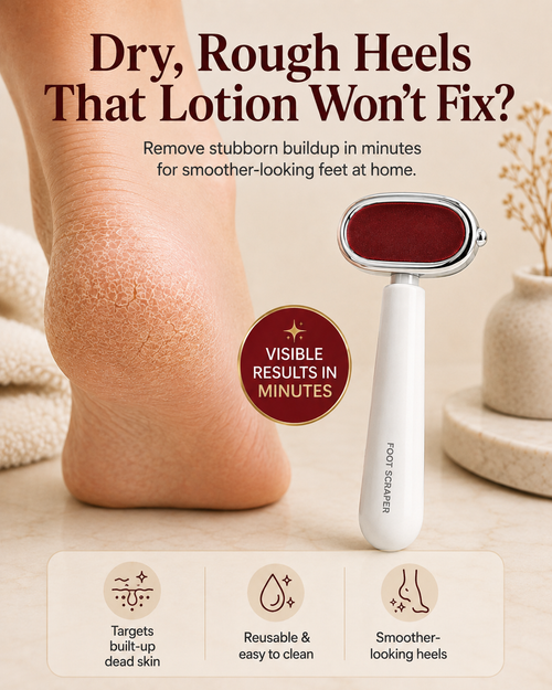 🦶 Manual Heel Callus Remover – Foot File for Dry, Rough Feet