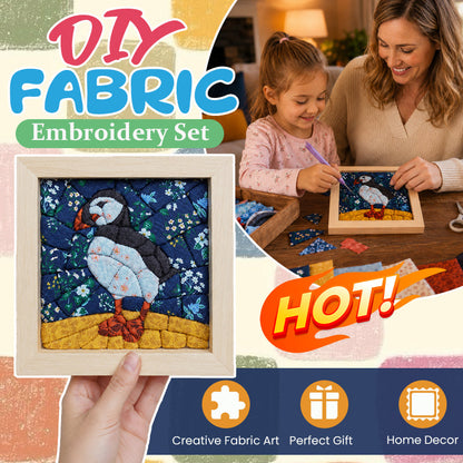 Handmade Fabric Art DIY Kit–Create Beautiful 3D Textured Handmade Wall Decor