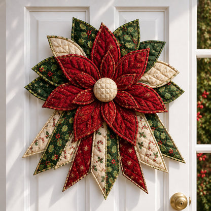 🎉 Holiday Celebration 50% OFF 🎄Christmas Keepsake Quilted Door Hanging DIY Sewing Kit
