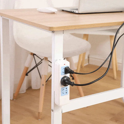 ⚡No-Drill Adhesive Power Strip Holder – Reusable Wall-Mount Socket Organizer