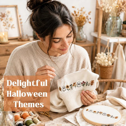 💥 LAST DAY 49% OFF 🎃🪡Halloween Embroidery Pattern Collection