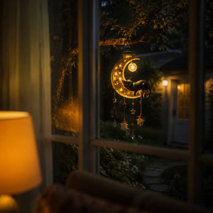 🌙 ✨ A Little Halloween Magic in Every Breeze – Solar Hanging Lantern 🎃