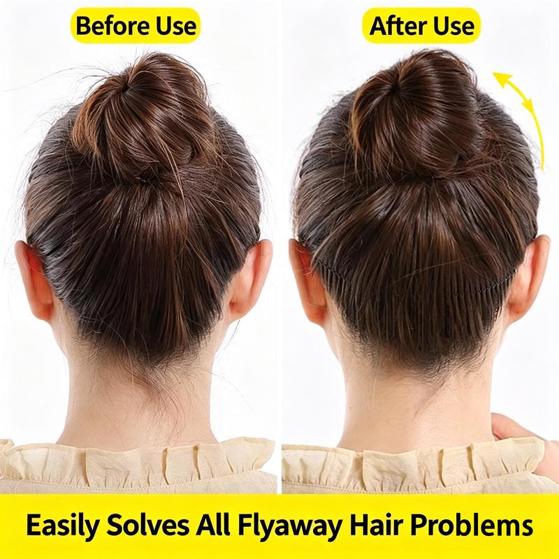 U Shape Hair Finishing Comb – Invisible Styling Clips for Quick Elegant Hairstyles