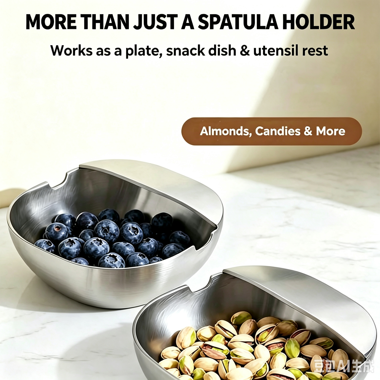 🥳2026 HOT SALE🏡🍳 Premium Thickened Stainless Steel Spoon Rest