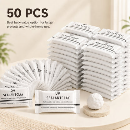 🧱🛡️ Moldable Sealant Clay-Moldable Wall Gap Filler for Draft & Pest Blocking