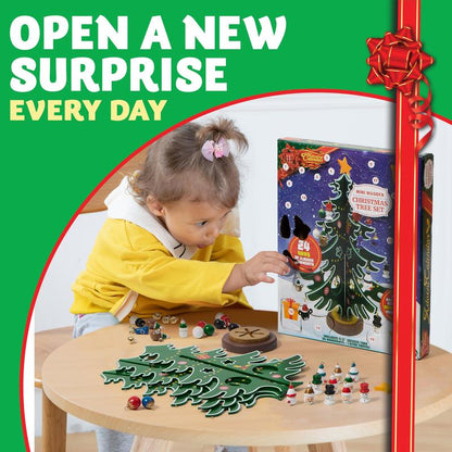 Christmas Advent Calendar – 24-Piece DIY Ornament Countdown Tree