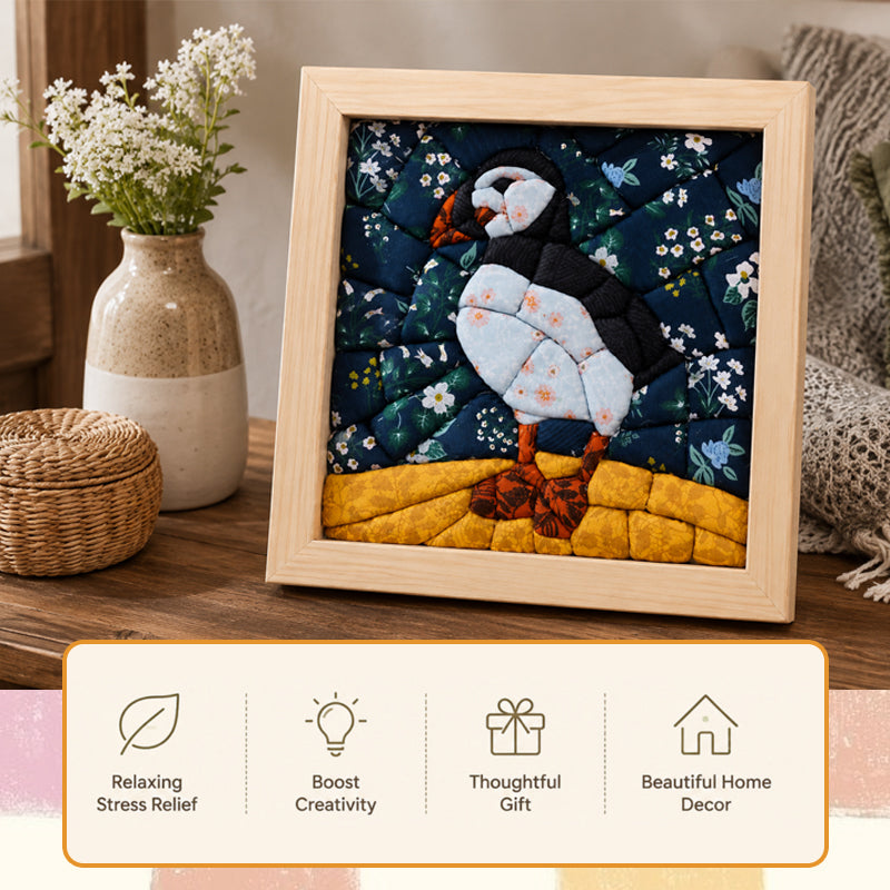 Handmade Fabric Art DIY Kit–Create Beautiful 3D Textured Handmade Wall Decor