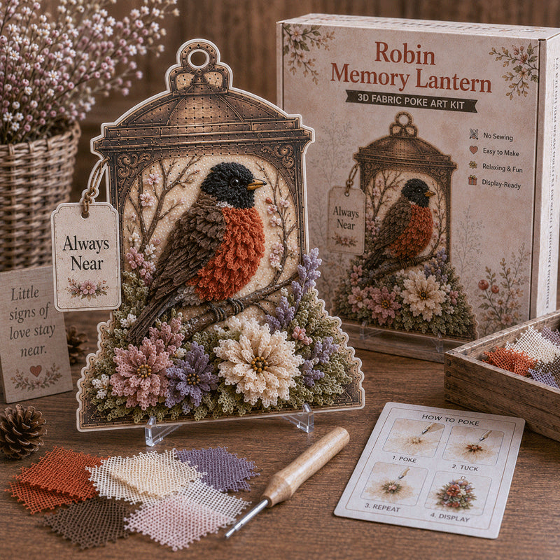 🕊️ Always Near Bird Memory Lantern Craft Kit