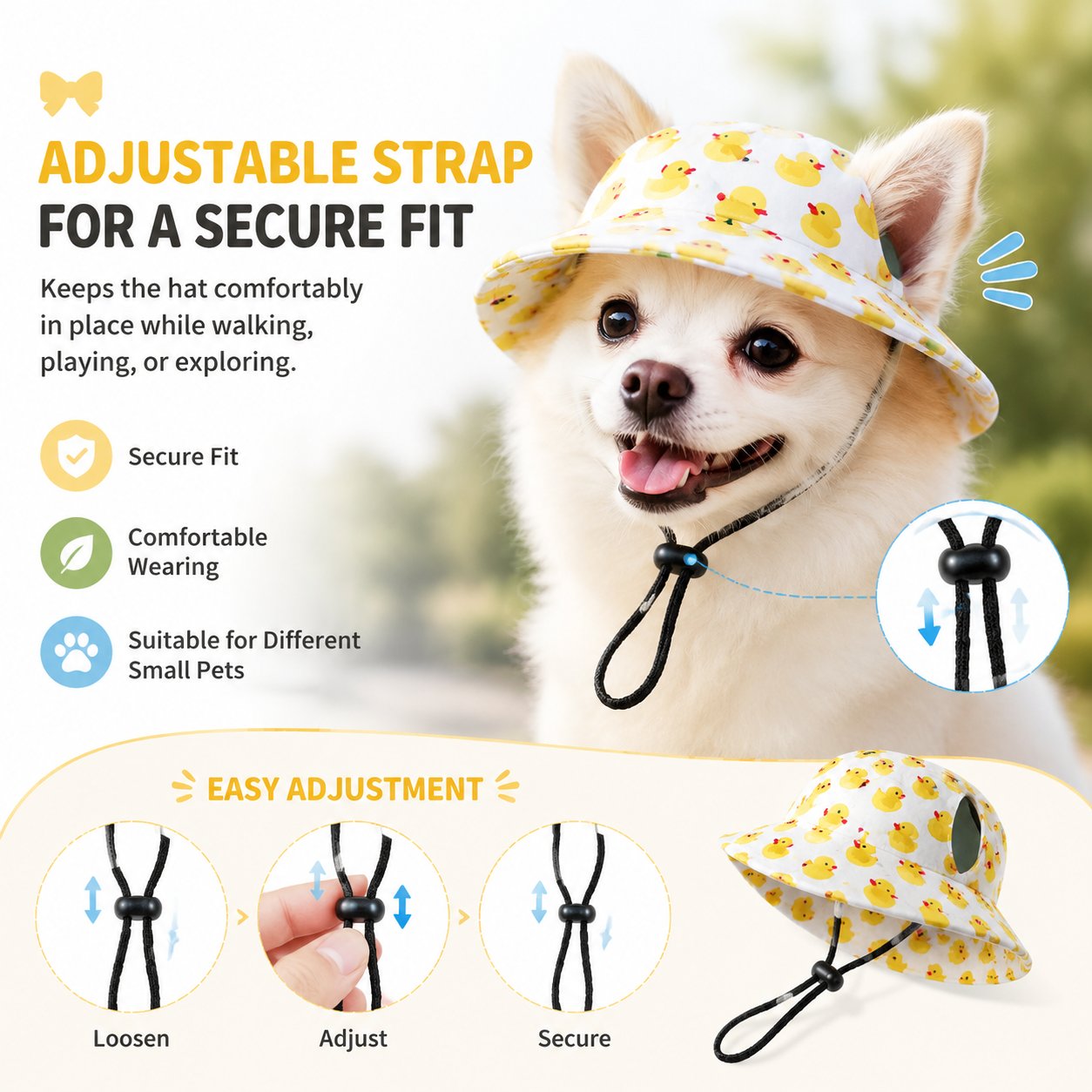 🐶 Summer pet sun hat — For Dogs Help Protect Your Dog’s Eyes From Harsh Sunlight ☀️