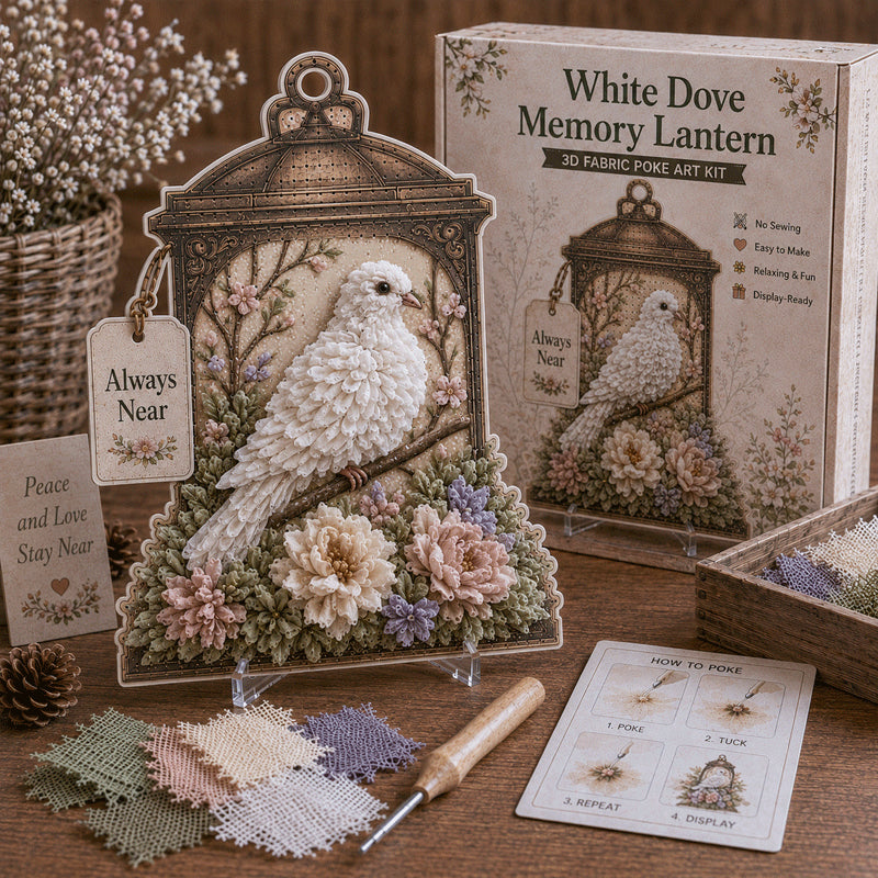 🕊️ Always Near Bird Memory Lantern Craft Kit