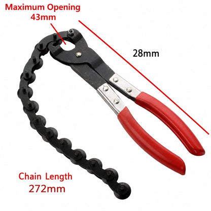 🔧 Heavy-Duty Spark-Free Exhaust Pipe Chain Cutter