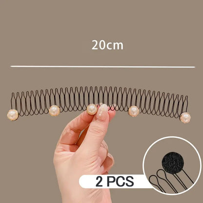 U Shape Hair Finishing Comb – Invisible Styling Clips for Quick Elegant Hairstyles