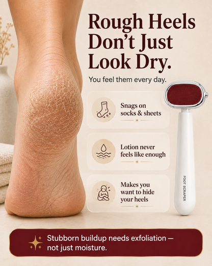 🦶 Manual Heel Callus Remover – Foot File for Dry, Rough Feet