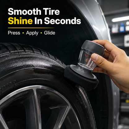 🚗 Limited-Time 49% OFF – Press-to-Apply Car Polish & Tire Shine Applicator