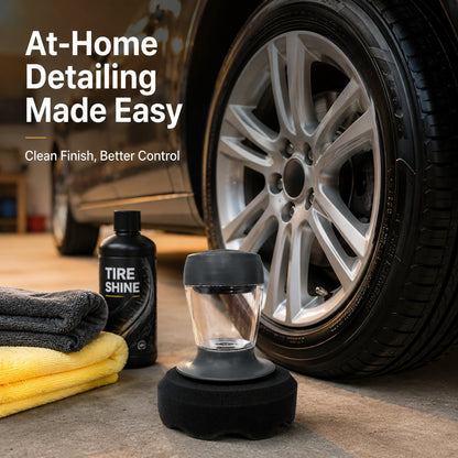 🚗 Limited-Time 49% OFF – Press-to-Apply Car Polish & Tire Shine Applicator