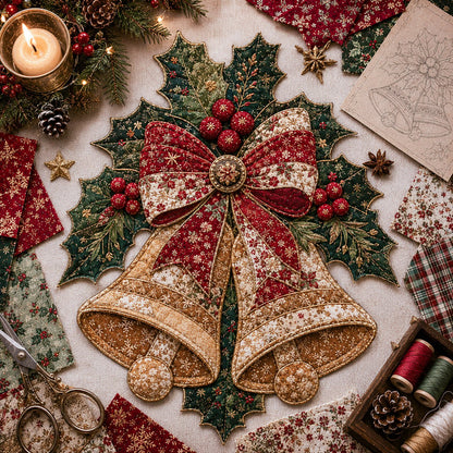 🔥LAST DAY 49% OFF - 🎄🎅Christmas Patchwork Fabric DIY Decor Kit