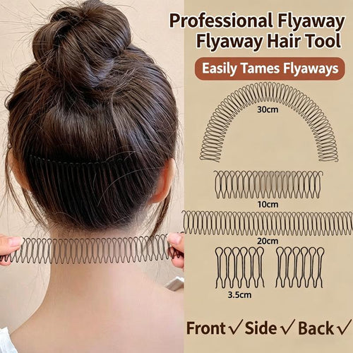 U Shape Hair Finishing Comb – Invisible Styling Clips for Quick Elegant Hairstyles