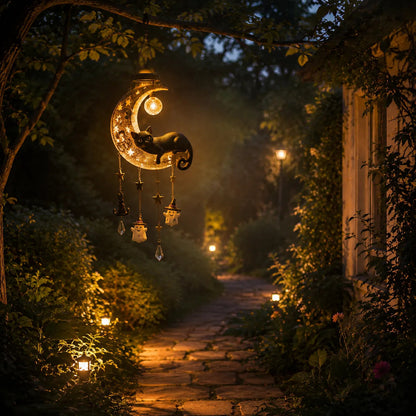🌙 ✨ A Little Halloween Magic in Every Breeze – Solar Hanging Lantern 🎃