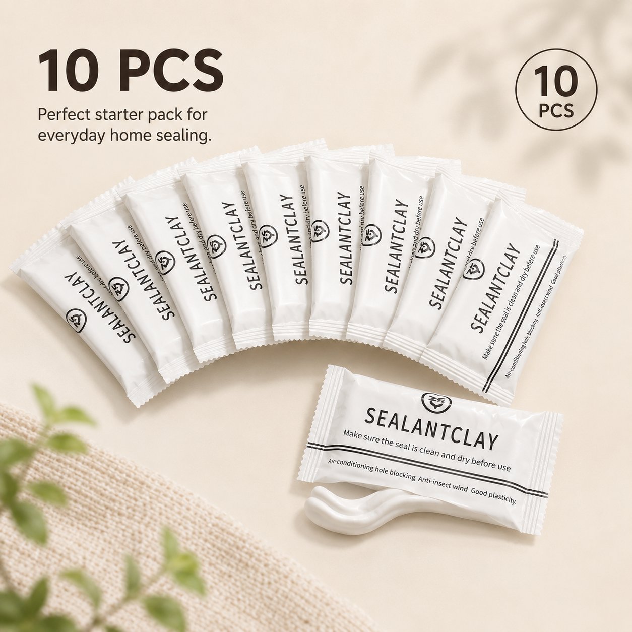 🧱🛡️ Moldable Sealant Clay-Moldable Wall Gap Filler for Draft & Pest Blocking
