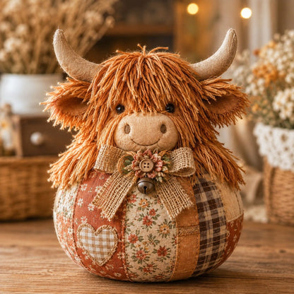 DIY Patchwork Christmas Character Doll Kit – Handmade Holiday Fabric Craft Decoration