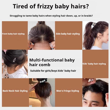U Shape Hair Finishing Comb – Invisible Styling Clips for Quick Elegant Hairstyles