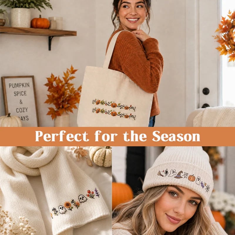💥 LAST DAY 49% OFF 🎃🪡Halloween Embroidery Pattern Collection