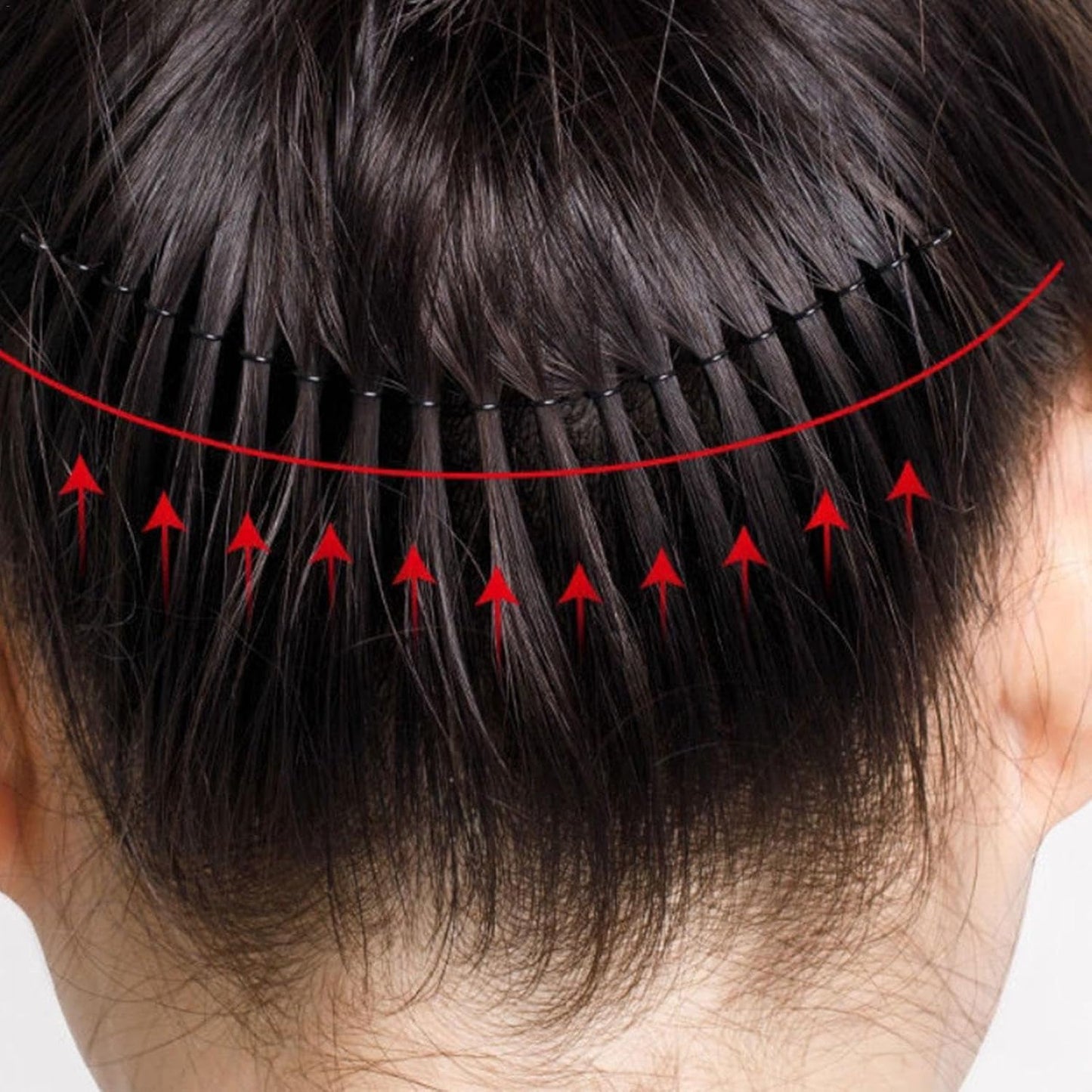 U Shape Hair Finishing Comb – Invisible Styling Clips for Quick Elegant Hairstyles