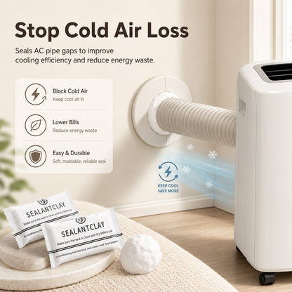 🧱🛡️ Moldable Sealant Clay-Moldable Wall Gap Filler for Draft & Pest Blocking