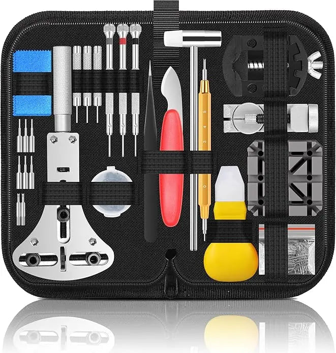 151-in-1 Watch Repair Tool Kit – Professional Watch Band & Battery Replacement Set