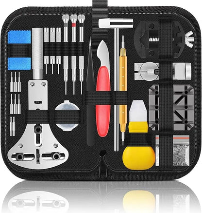 151-in-1 Watch Repair Tool Kit – Professional Watch Band & Battery Replacement Set