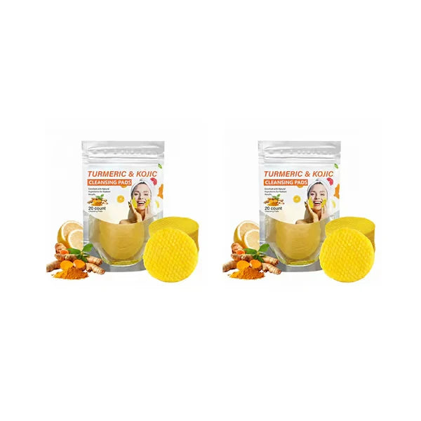🔥Limited-Time 50% OFF🔥Turmeric & Kojic Cleansing Pads - 20pcs Deep Clean