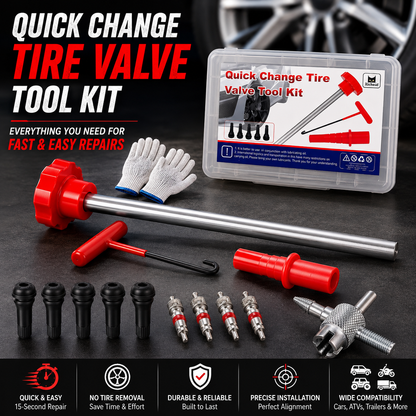 🚗🔧 Complete Rivet Nut Tool Kit – M3–M8 Drill-Compatible Threaded Insert Set