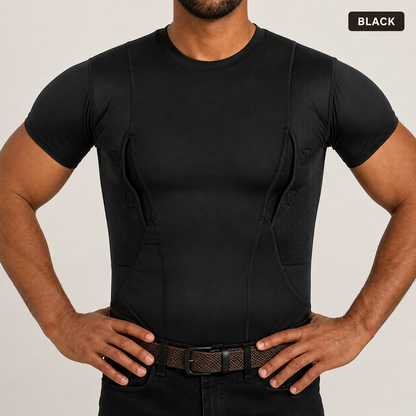 🔥Hot Sale 49% OFF👍🏻Ambidextrous Concealed Carry Compression Shirt