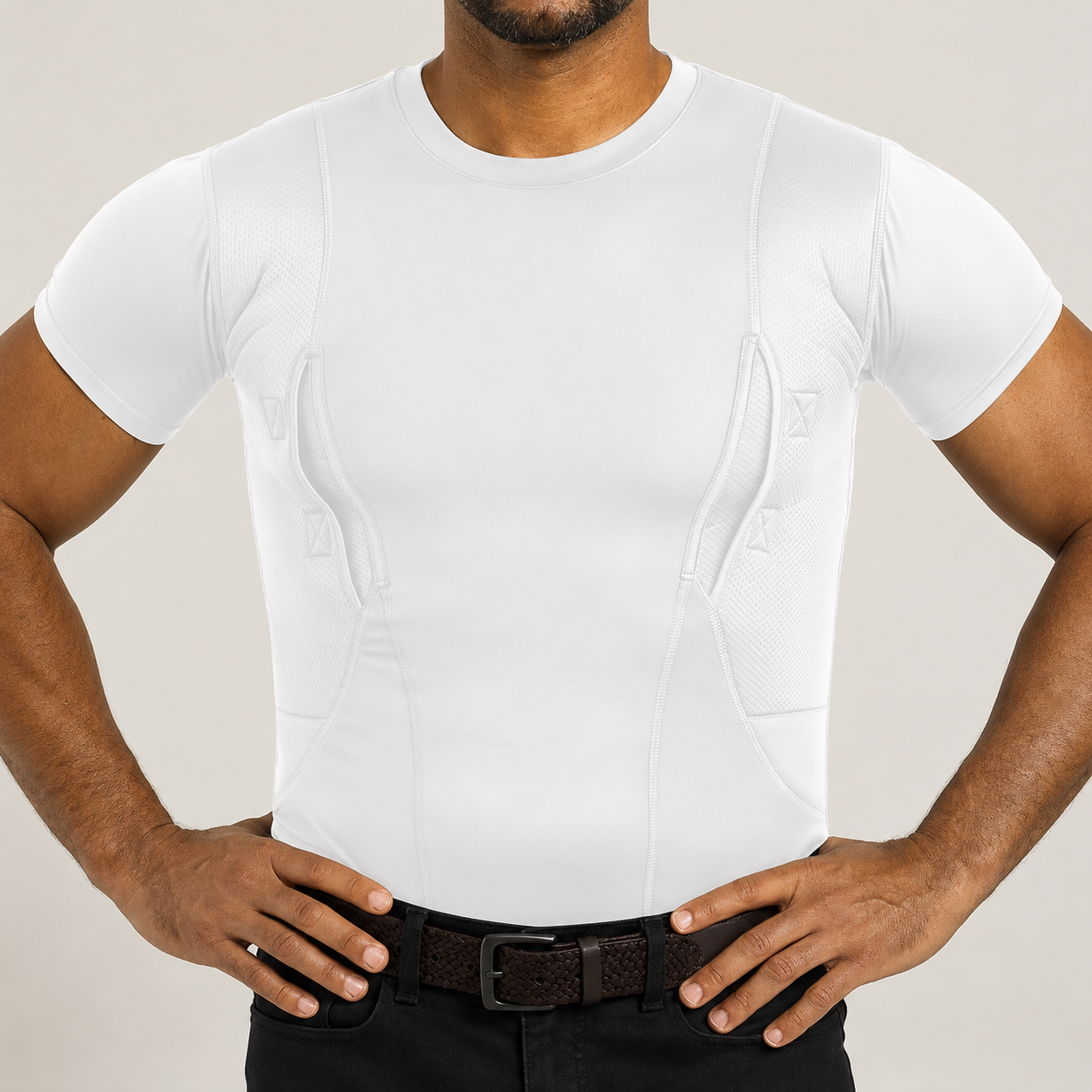 🔥Hot Sale 49% OFF👍🏻Ambidextrous Concealed Carry Compression Shirt