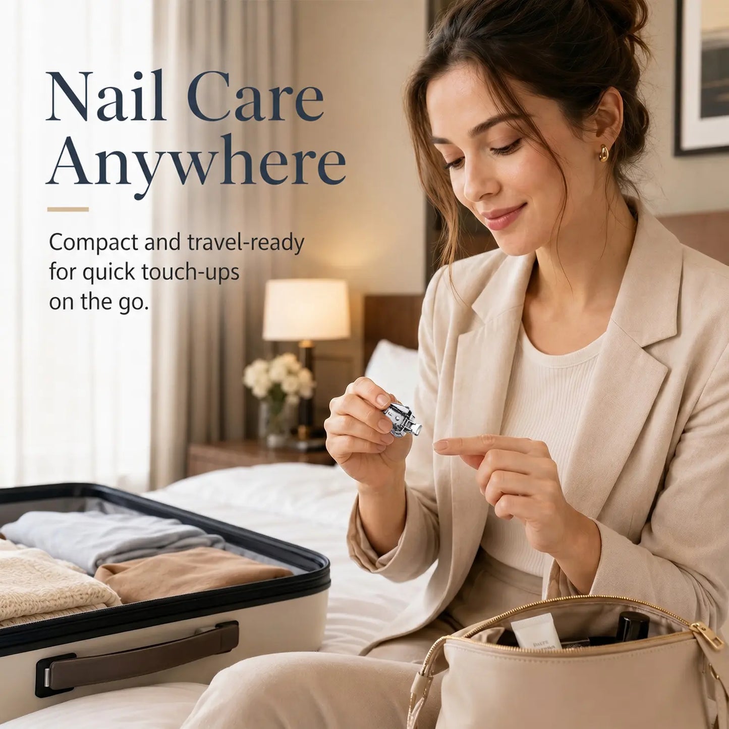 Mini Handbag Shaped Folding Nail Clipper with Keychain