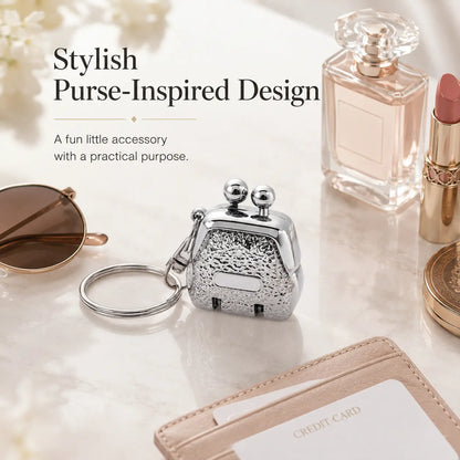 Mini Handbag Shaped Folding Nail Clipper with Keychain
