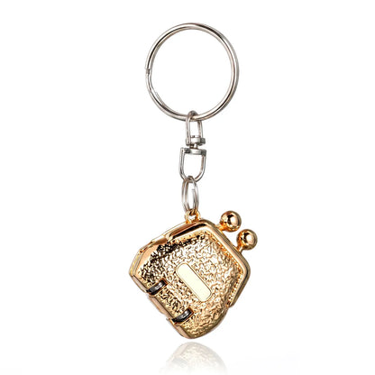 Mini Handbag Shaped Folding Nail Clipper with Keychain