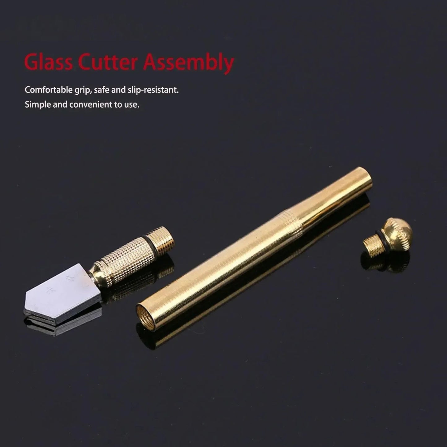 🔥Last Day 50% OFF🔧Diamond Head Glass Cutter – Precision Tool for Smooth 3-15mm Glass Cutting