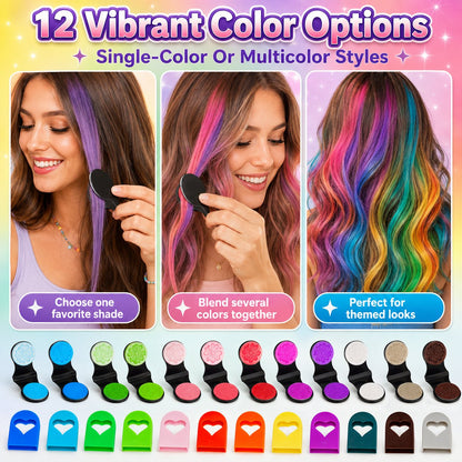 🔥2026 New Arrival 👍🏻Temporary Hair Chalk Powder Set