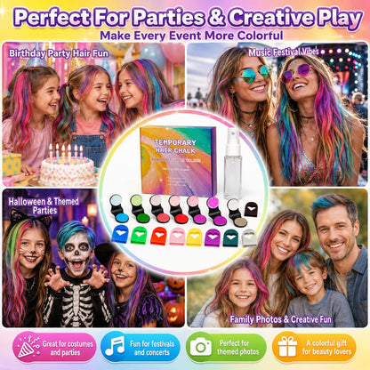 🔥2026 New Arrival 👍🏻Temporary Hair Chalk Powder Set