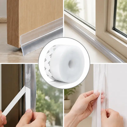 49 % Rabatt Blitzangebot! 10 m × 3,5 cm selbstklebende Wetterdichtleiste gegen Zugluft, Staub und Spalten