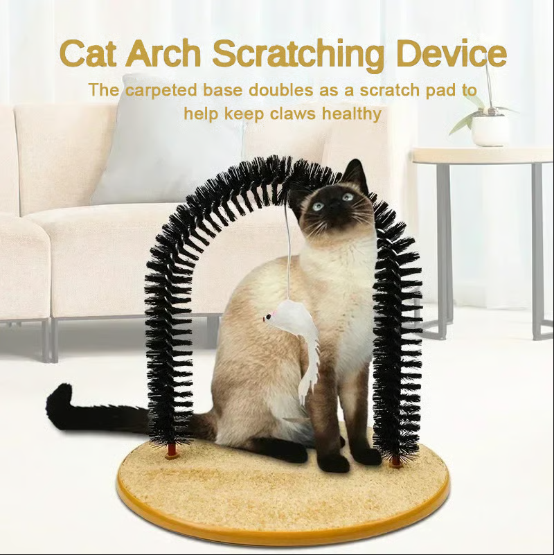 🔥Hot Selling! Save 50%! Arched Self-Grooming Massager for Cats