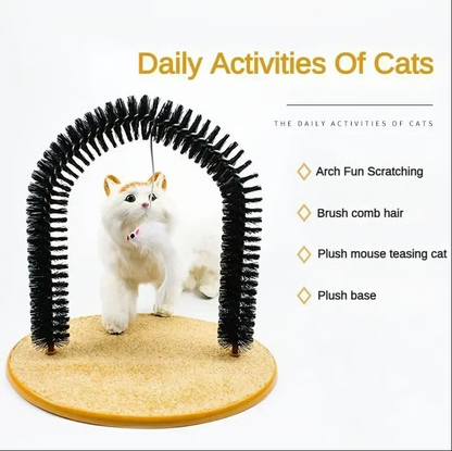 🔥Hot Selling! Save 50%! Arched Self-Grooming Massager for Cats
