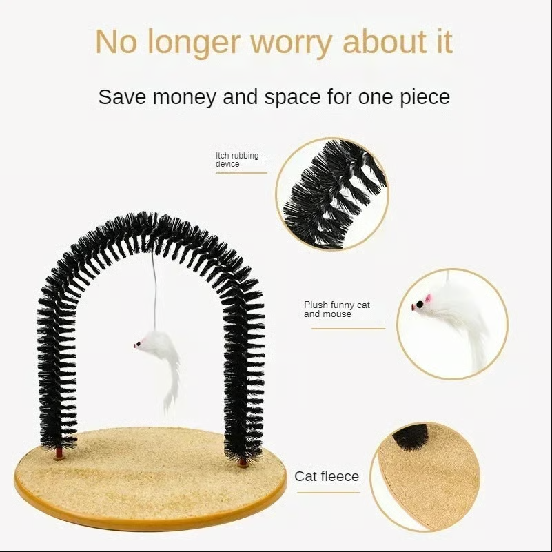 🔥Hot Selling! Save 50%! Arched Self-Grooming Massager for Cats