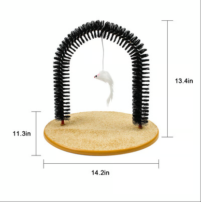 🔥Hot Selling! Save 50%! Arched Self-Grooming Massager for Cats