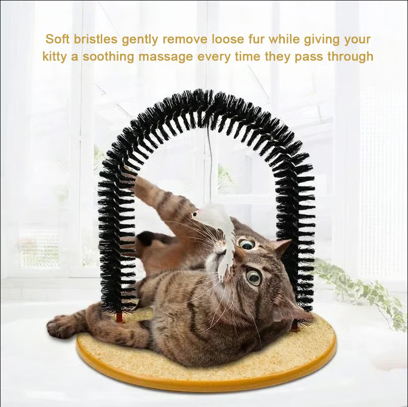 🔥Hot Selling! Save 50%! Arched Self-Grooming Massager for Cats