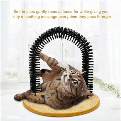 🔥Hot Selling! Save 50%! Arched Self-Grooming Massager for Cats