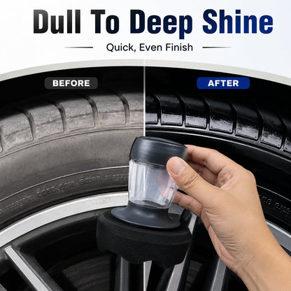 🚗 Limited-Time 49% OFF – Press-to-Apply Car Polish & Tire Shine Applicator